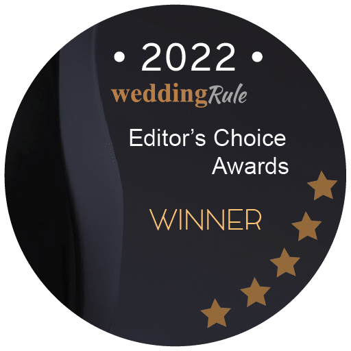 Winner: 2022 Wedding Rule Editor's Choice Awards